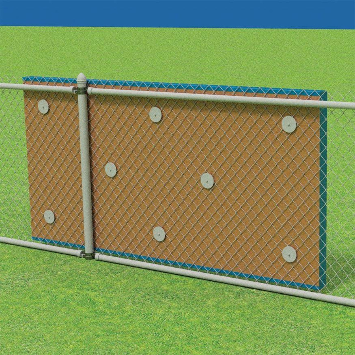 Jaypro Padding - Wall 4' High (Outdoor) - WPO-44