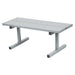 Jaypro Portable Courtside Bench - 5 ft. Double Plank - DPB50