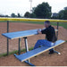 Jaypro Scorer Table Outdoor with Bench - 7-1/2' - Portable - ST75