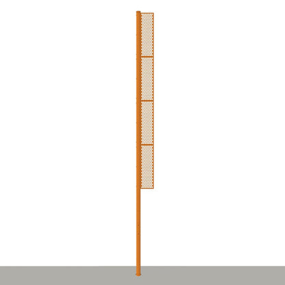 Jaypro Softball Foul Poles - 30' - (Professional) - SBFP-30