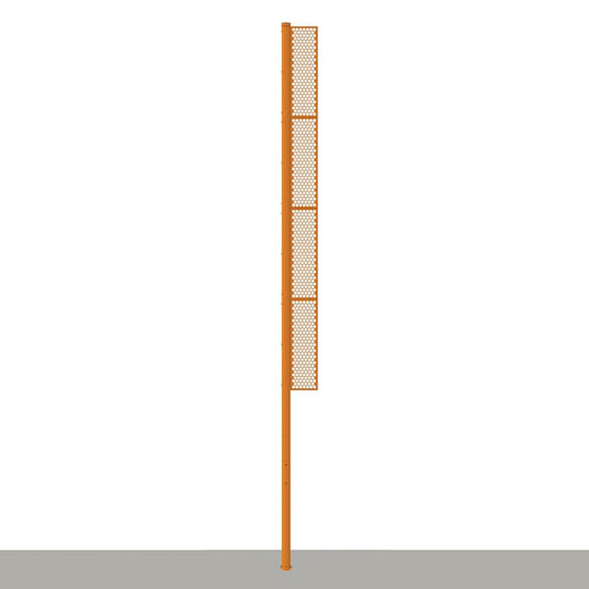Jaypro Softball Foul Poles - 30' - (Professional) - SBFP-30
