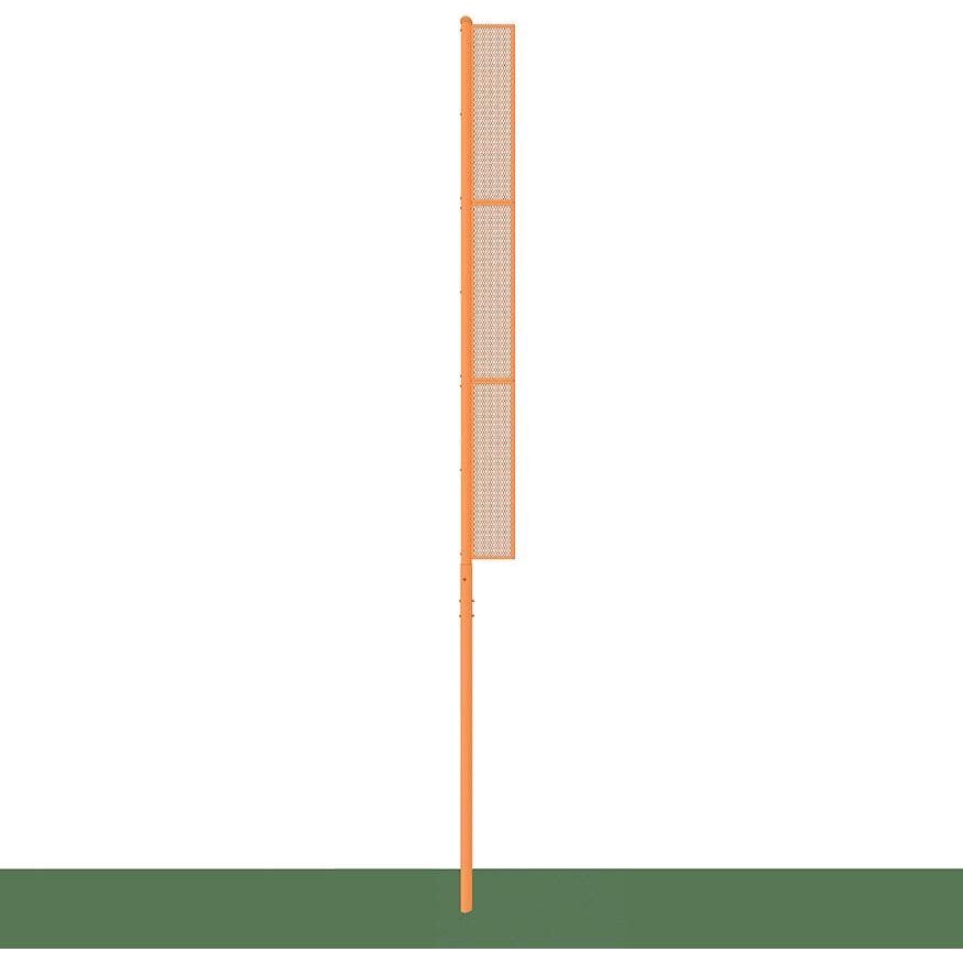 Jaypro Softball Foul Poles - 30' - (Professional) (Surface Mount) - SBFP-30SM