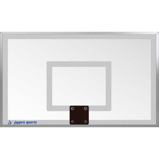 Jaypro Titan Rectangular Replacement Backboard (Tempered Glass) - GBCV-72