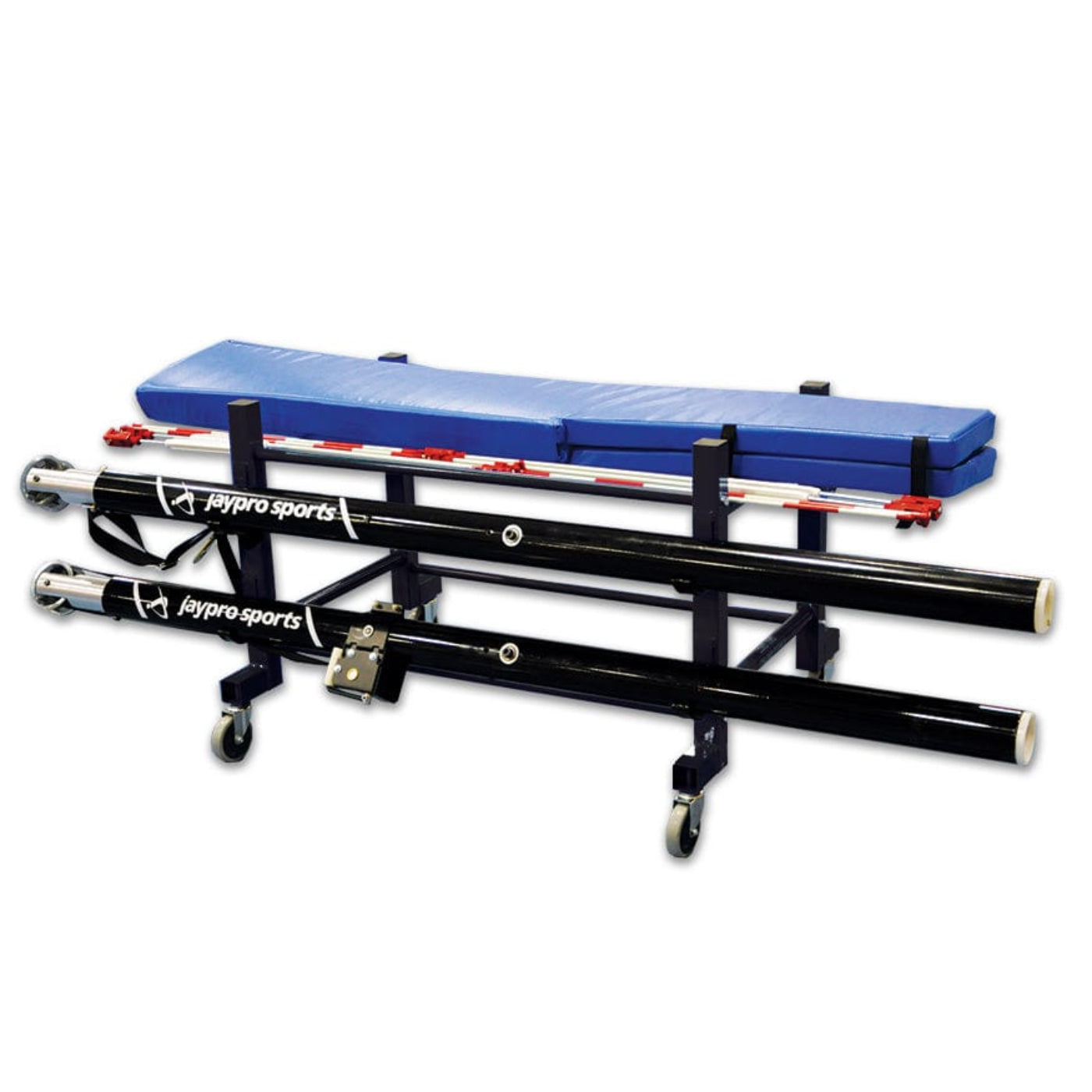 Jaypro Volleyball Equipment Carrier (42 in.L x 32 in.W - 4 Poles) - Standard -  EC-500