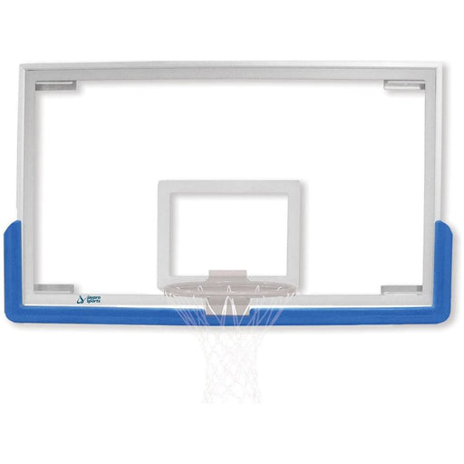 Jaypro Wall-Mounted Basketball Backstop Stationary Glass Backboard - N24GB