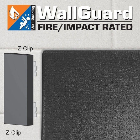 Jaypro Wall Padding WallGuard Fire/Impact Rated (2 ft. x 6 ft.) (Z-Clip Top & Bottom) - JWP-AI-26ZZ