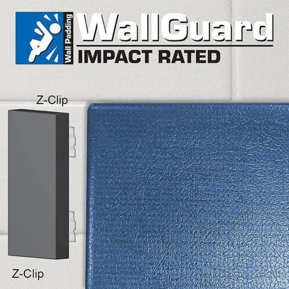Jaypro Wall Padding WallGuard Impact Rated (2 ft. x 6 ft.) (Z-Clip Top & Bottom) -  JWP-I-26ZZ