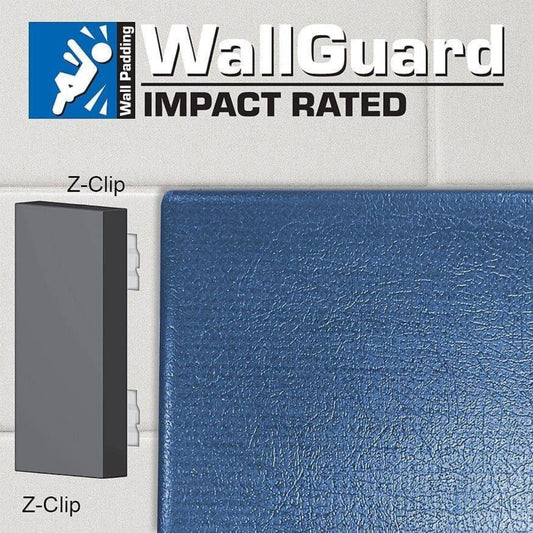 Jaypro Wall Padding WallGuard Impact Rated (2 ft. x 6 ft.) (Z-Clip Top & Bottom) -  JWP-I-26ZZ