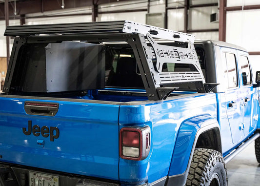 Backwoods Adventure Jeep Gladiator Bed Rack - DRIFTR Topper (Add-on) - BWTT4B-9850-JT