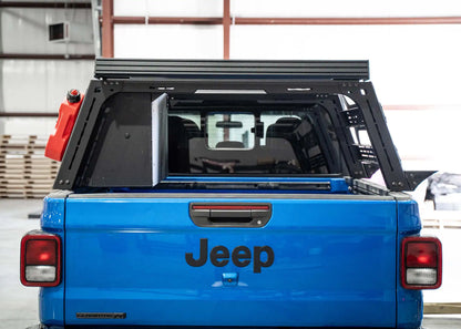 Backwoods Adventure Jeep Gladiator Overland Bed Rack (2020-2026) - BWTT4B-9845-JT