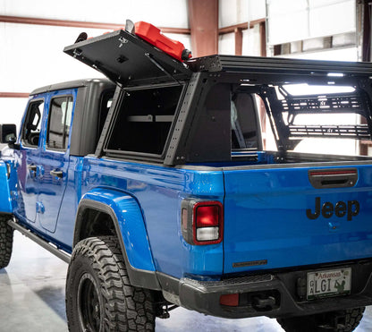 Backwoods Adventure Overland Bed Rack Storage Box - Jeep Gladiator - 5000-3017