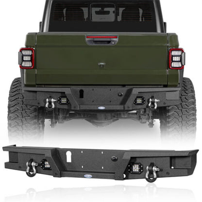 Hooke Road Rear Bumper(20-25 Jeep Gladiator JT) - HE.7003