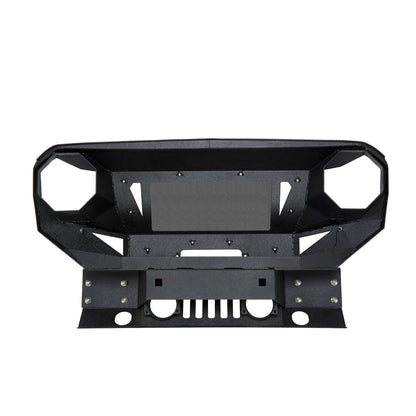 Hooke Road Offroad Aftermarket Front Bumpers For 2007-2018 Jeep Wrangler JK/JKU - HE.2038&Z02