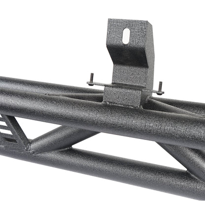 Hooke Road Tube Side Steps Running Boards w/"SINCE 1941" Logo(18-25 Jeep Wrangler JL 4 Door) - HE.3006-1
