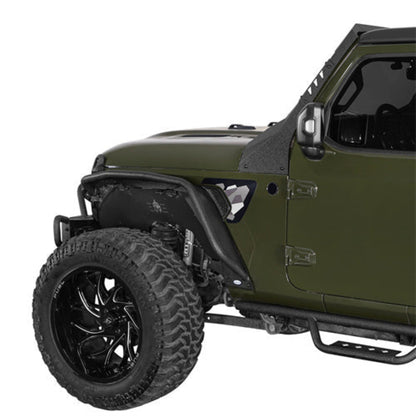 Hooke Road Flux Tube Fender Flares (20-25 Jeep Gladiator JT) - HE.7021A+HE.7021B