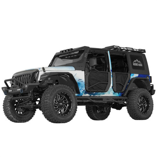 2018-2025 Jeep Wrangler JL Fender & Fender Liners Combo - HE.1237