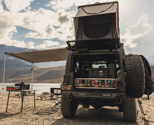 GOOSE GEAR Jeep Wrangler JK/JKU 2007-2018 - Side x Side Drawer Module - 41 3/8" Wide x 28" Depth - 4989-GGR-SH