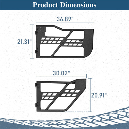 2018-2025 Jeep Wrangler JL Accessories Combo