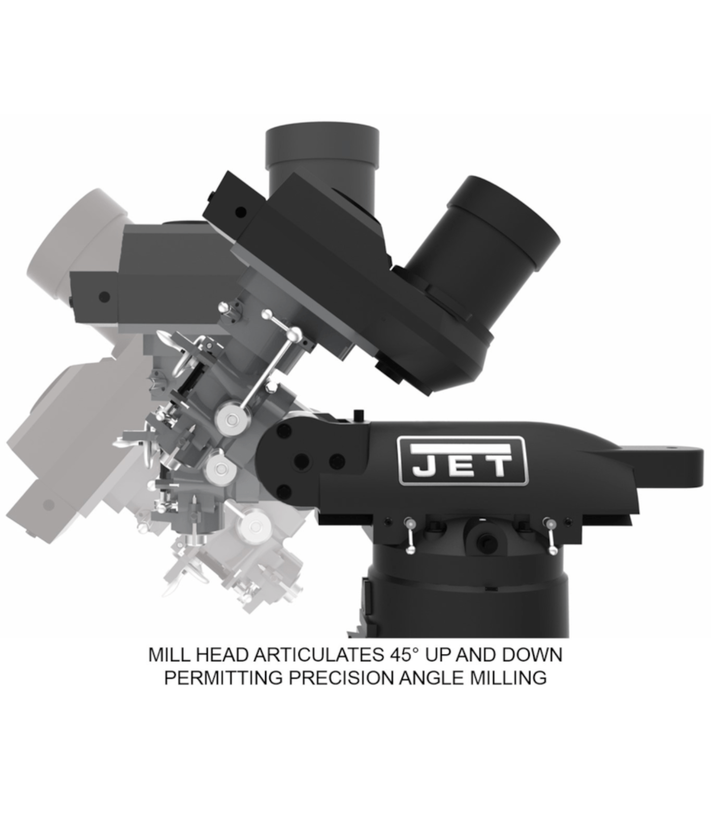 JET Elite ETM-949 Mill with X, Y, Z-Axis JET Powerfeeds - JT9-894107
