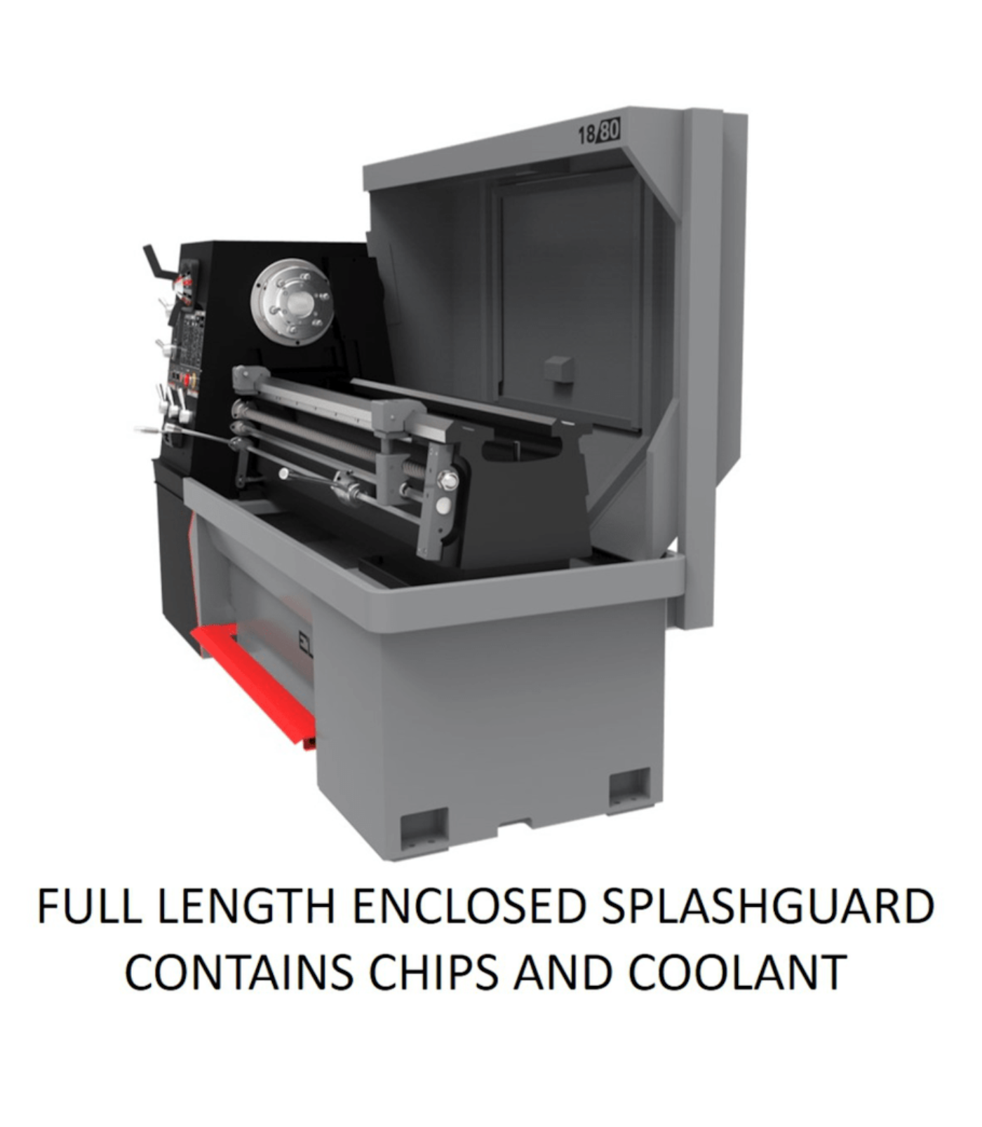 JET Elite EGH-1740, Elite 17x40 Large Spindle Bore Geared Head Lathe - JT9-892100