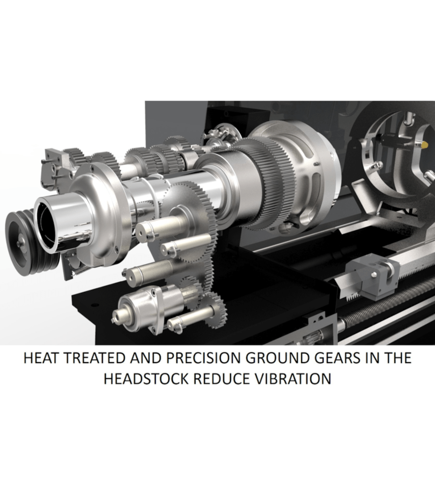JET Elite EGH-1740, Elite 17x40 Large Spindle Bore Geared Head Lathe - JT9-892100