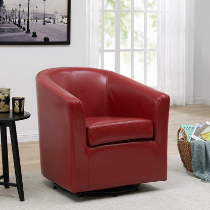 New Pacific Direct Fabian Fabric/ PU Accent Arm Chair -  1240018-5776