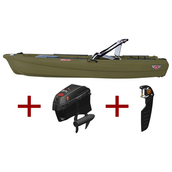 Jonny Boats Bass 100 w/ Trolling Motor Package -JONNYBOAT-100-PKG