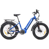 Biktrix 2024 Juggernaut Hub Duo Step-Over 750W Hub-Drive Fat Tire Electric Bike