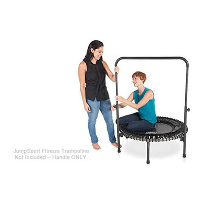Disc-O-Bed JumpSport 350f Indoor Lightweight 39-Inch Trampoline and Handle Bar Accessory - 250144