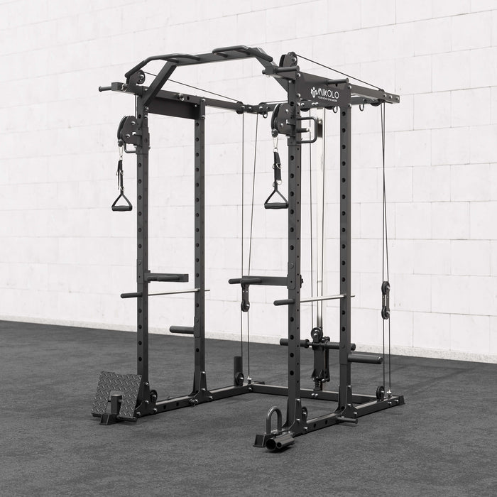 Mikolo Fitness K6 Power Rack - PC-ZL-K6-R