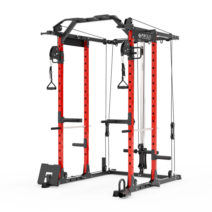 Mikolo Fitness K6 Power Rack - PC-ZL-K6-R