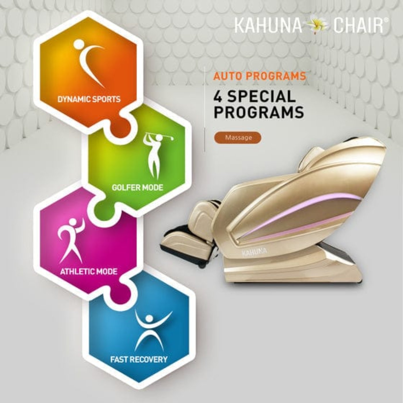 Kahuna Chair HM-KAPPA Gold