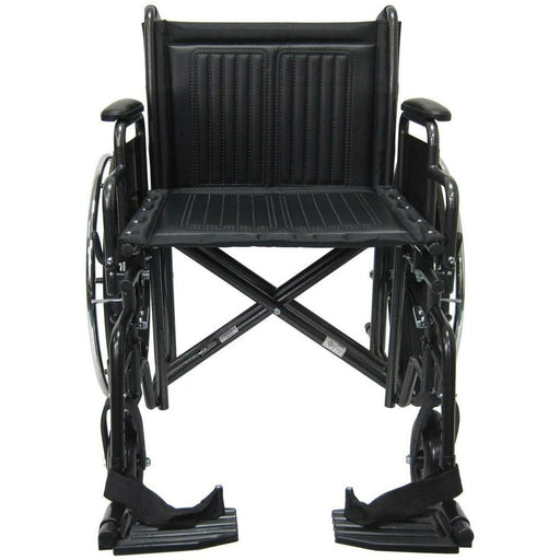 Karman healthcare kn-900w heavy duty bariatric folding wheelchair