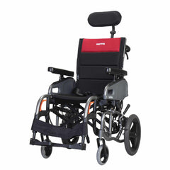 Karman Healthcare Vip2-Tr Tilt-In-Space Reclining Transport Wheelchair