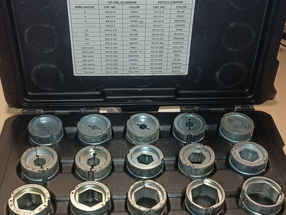 Greenlee KD12AL Crimping Die Kit - Reconditioned - KD12AL