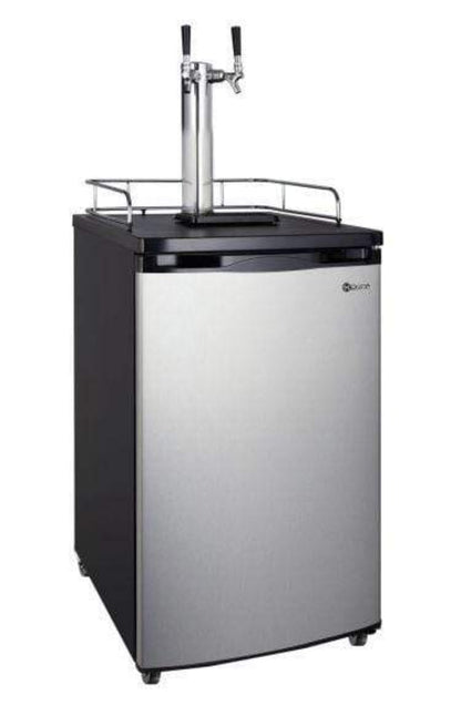 Kegco 20" Wide Tap Stainless Steel Kegerator - K199SS-1NK