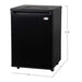 24" Wide Black Kegerator - Cabinet Only - MDK-209B-01