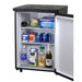 24" Wide Black Kegerator - Cabinet Only - MDK-209B-01