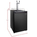 24" Wide Cold Brew Coffee Black Kegerator - ICK30B-1NK