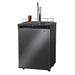 24" Wide Cold Brew Coffee Tap Black Stainless Kegerator - ICK30X-1NK