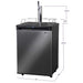 24" Wide Cold Brew Coffee Tap Black Stainless Kegerator - ICK30X-1NK