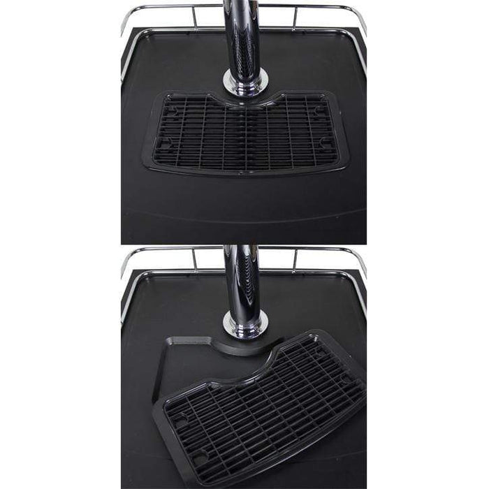 24" Wide Homebrew Tap Black Commercial/Residential Kegerator - HBK163B-1NK