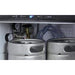 24" Wide Homebrew Tap Black Digital Kegerator - HBK309B-1NK