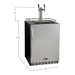 24" Wide Kombucha Tap Black Commercial Built-In Right Hinge Kegerator - KOMHK38BSU-1