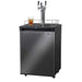 24" Wide Kombucha Tap Black Stainless Steel Kegerator - KOM30X-1NK