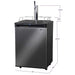 24" Wide Kombucha Tap Black Stainless Steel Kegerator - KOM30X-1NK