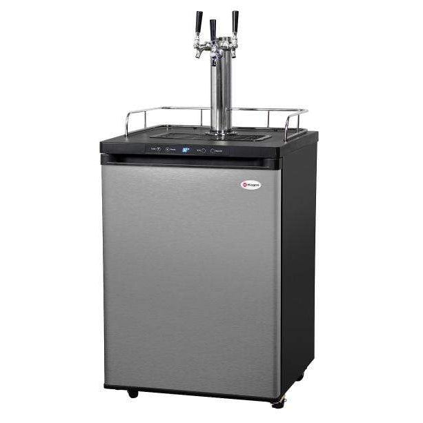 24" Wide Kombucha Tap Stainless Steel Kegerator - KOM30S-1NK