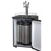 American Outdoor Grill - 24" Wide Tap Black Digital Kegerator - K309B-1NK