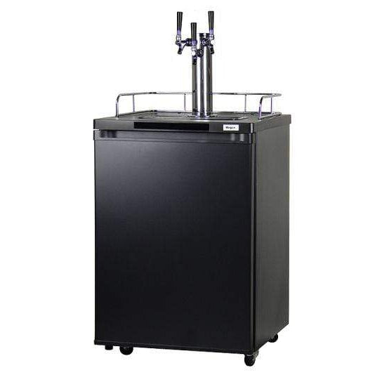 American Outdoor Grill - 24" Wide Tap Black Kegerator - K209B-1NK