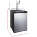 American Outdoor Grill - 24" Wide Tap Stainless Steel Digital Kegerator - K309SS-1NK